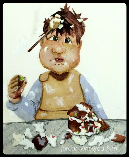 Jordan Kim gingerbread boy