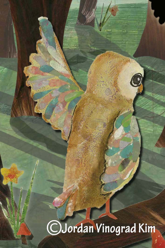 Jordan Vinograd Kim children's book character owl