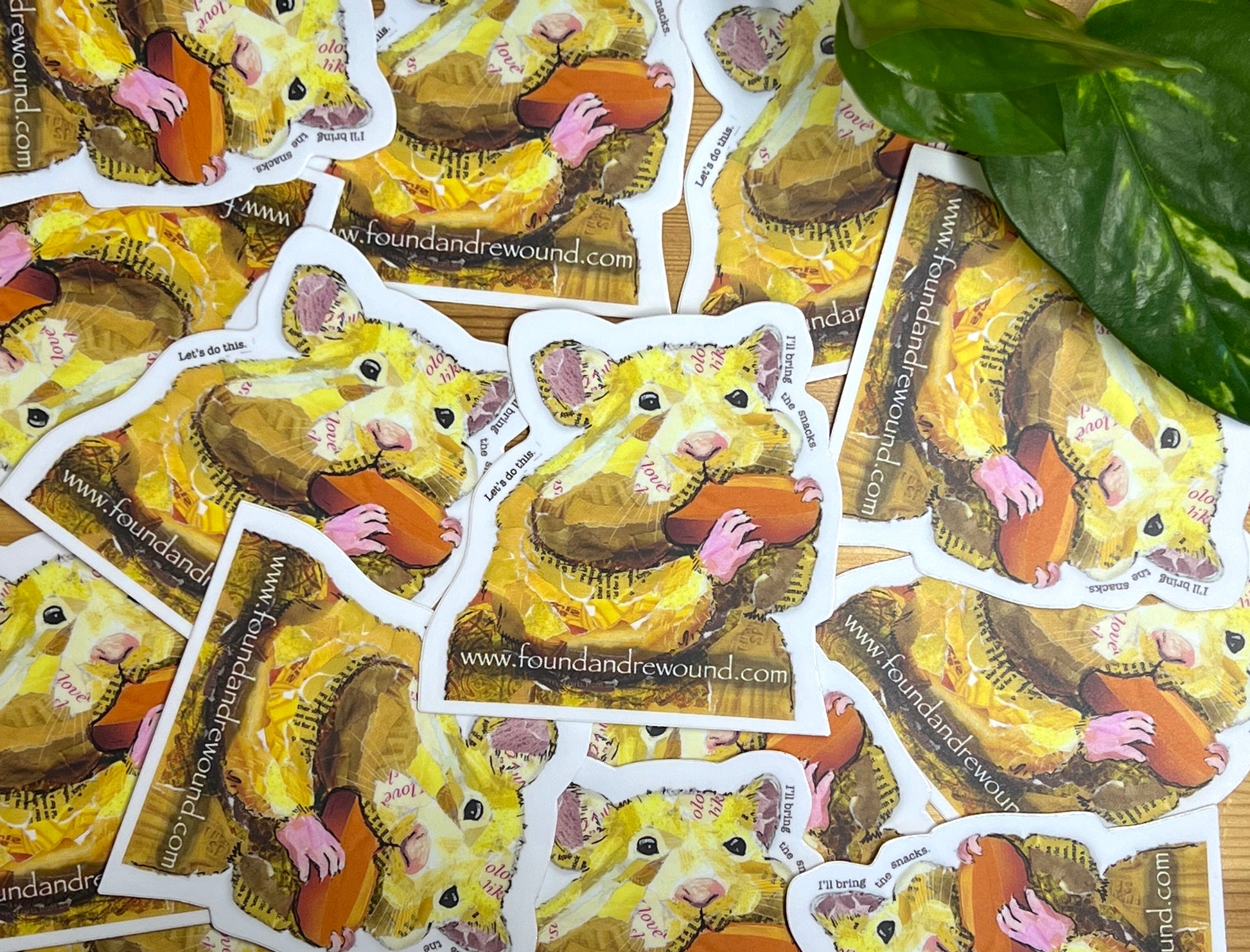 Hamster Sticker – Found and Rewound